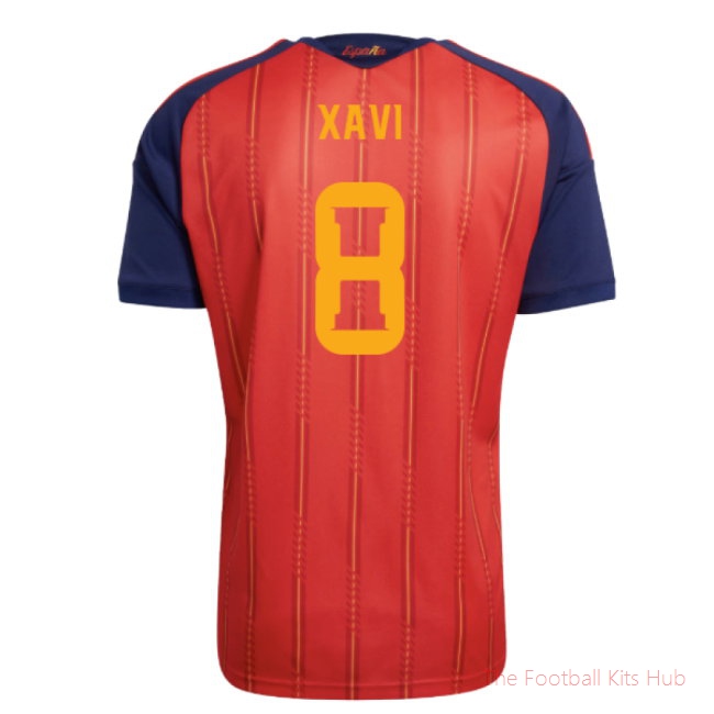 Advanced Spain Xavi 8 Home Shirt 2026/27 Sports Edition-Unisoccer Shop